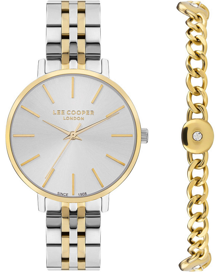 Часы Lee Cooper LC07857.230 — женские, серебристый