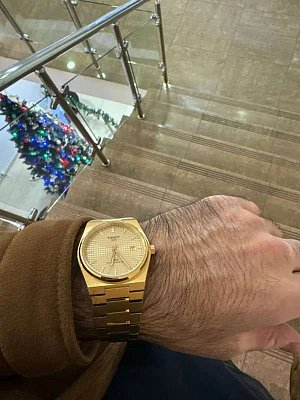 Фото покупателя: Швейцарские механические наручные часы Tissot PRX Powermatic 80 T137.407.33.021.00