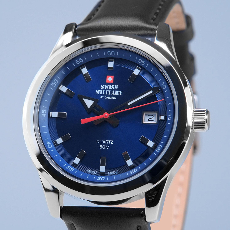 Часы Swiss Military by Chrono SM34094.07 — Швейцария, кварцевые
