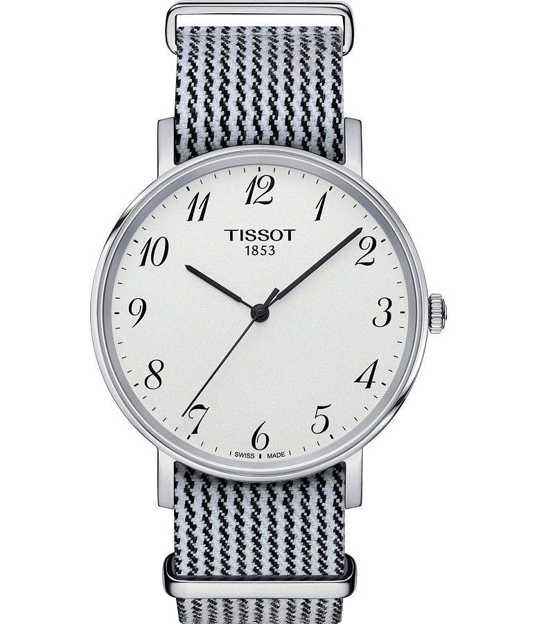 Часы Tissot Everytime Medium T109.410.18.032.00 — мужские, белый