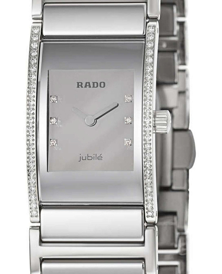 Часы Rado Integral Diamonds R20733712 — кварцевые, сталь металл