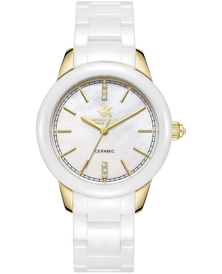 Часы Beverly Hills Polo Club BP3663X.120 — женские, перламутровый