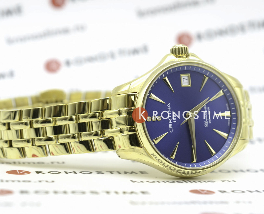 Часы Certina DS Action Lady Diamonds C032.051.33.046.00 — металл сталь, Швейцария
