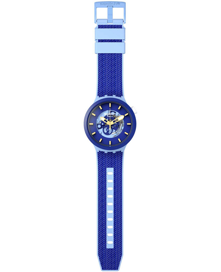 Часы Swatch Big Bold Biosourced Lacquered SB05N105 — кварцевые, пластик
