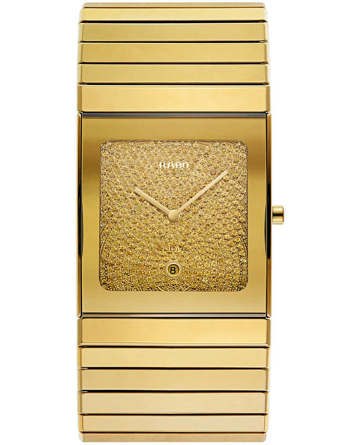 Часы Rado Ceramica R21891382 — мужские, золотистый