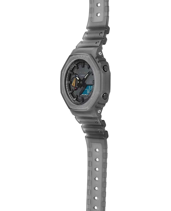 Часы Casio G-Shock GA-2100FT-8A — черный, пластик