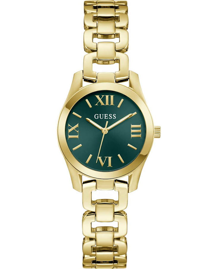 Часы Guess Bejeweled GW0927L2 — женские, зеленый