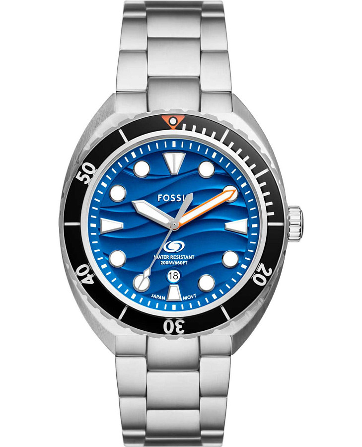 Часы Fossil Breaker FS6064 — мужские, синий