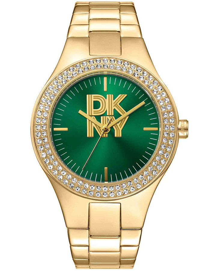 Часы DKNY Parsons Glitz DK1L025M0055 — женские, зеленый