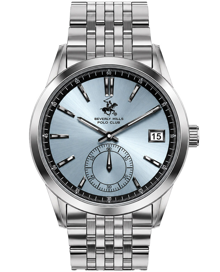 Часы Beverly Hills Polo Club BP3913X.300 — мужские, голубой