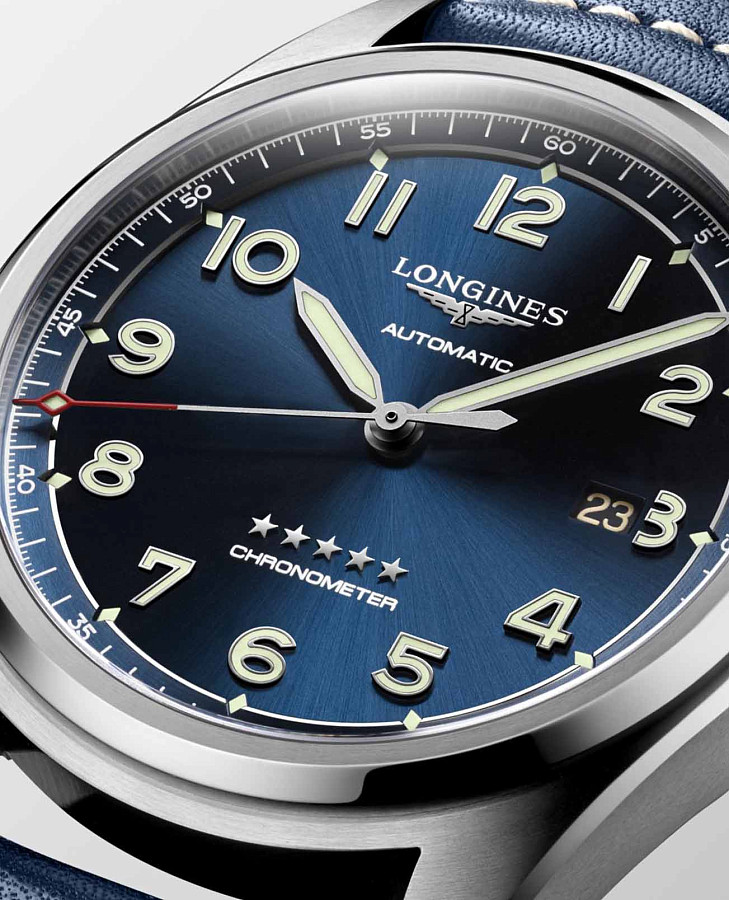Часы Longines Spirit L3.811.4.93.0 — Швейцария, механические