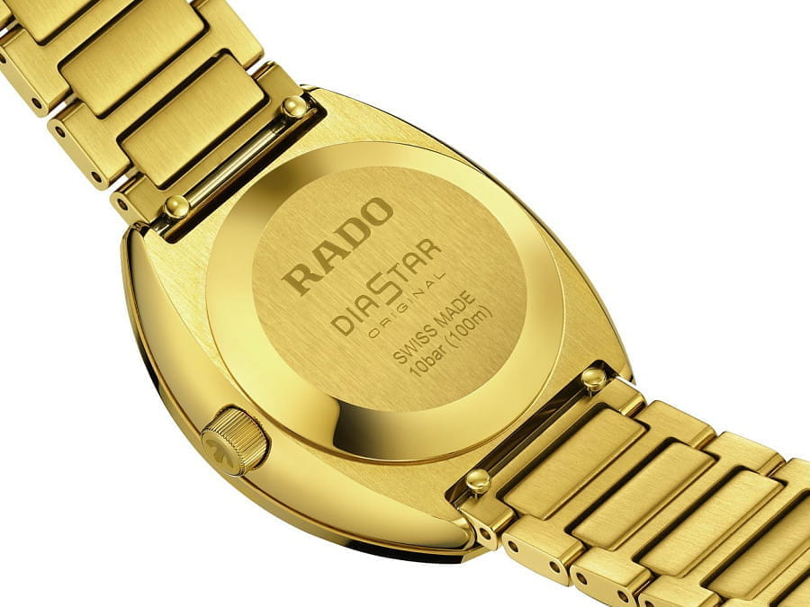 Часы Rado Diastar Original Automatic R12171653 — нержавеющая сталь с pvd-покрытием, женские