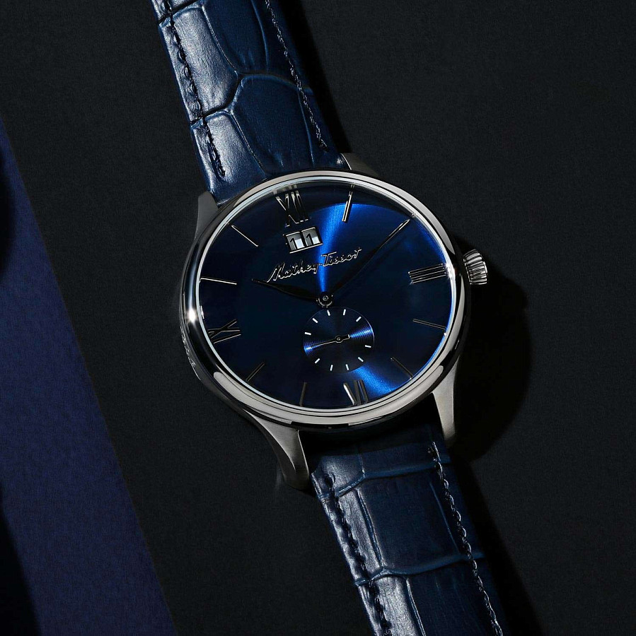 Часы Mathey-Tissot Edmond Quartz H1886QABU — металл сталь, Швейцария