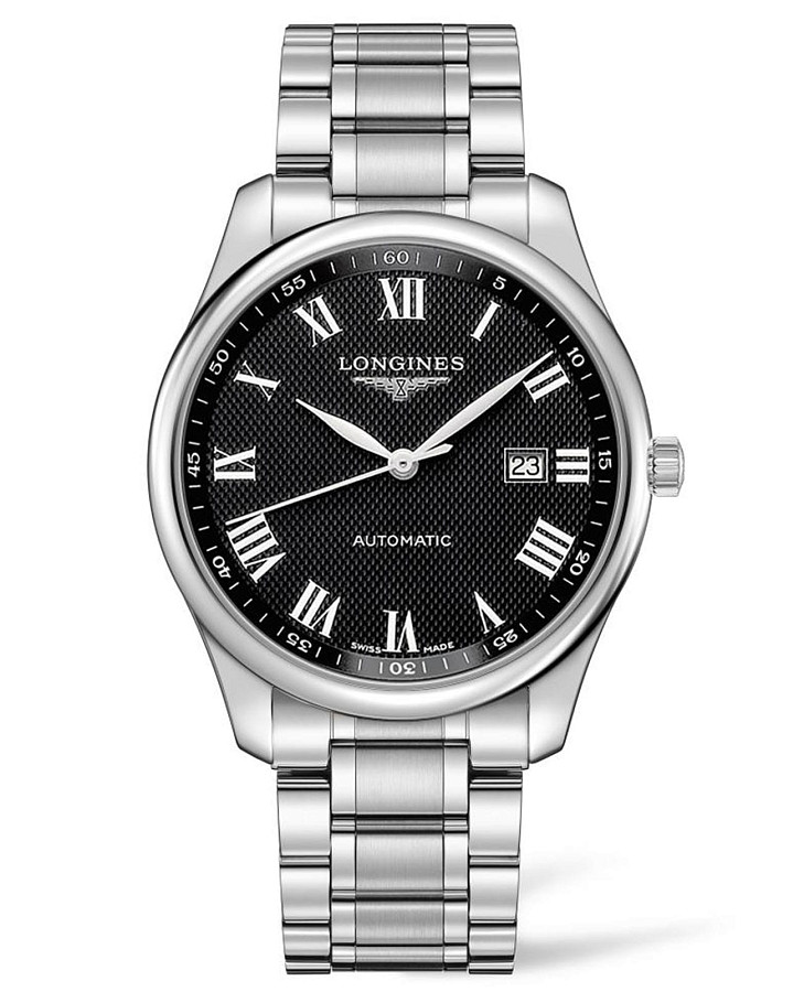 Часы Longines Master Collection L2.893.4.51.6 — мужские, черный