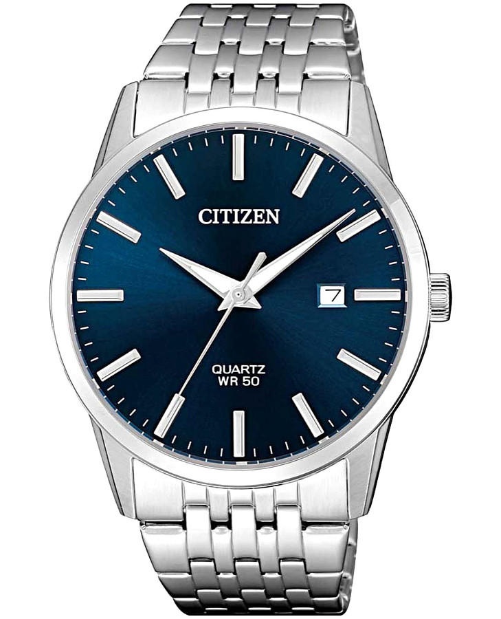 Часы Citizen Basic BI5000-87L — мужские, синий