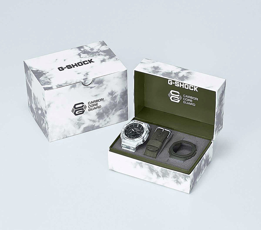 Часы Casio G-Shock Frozen Forest GAE-2100GC-7AER — артикул GAE-2100GC-7AER, мужские
