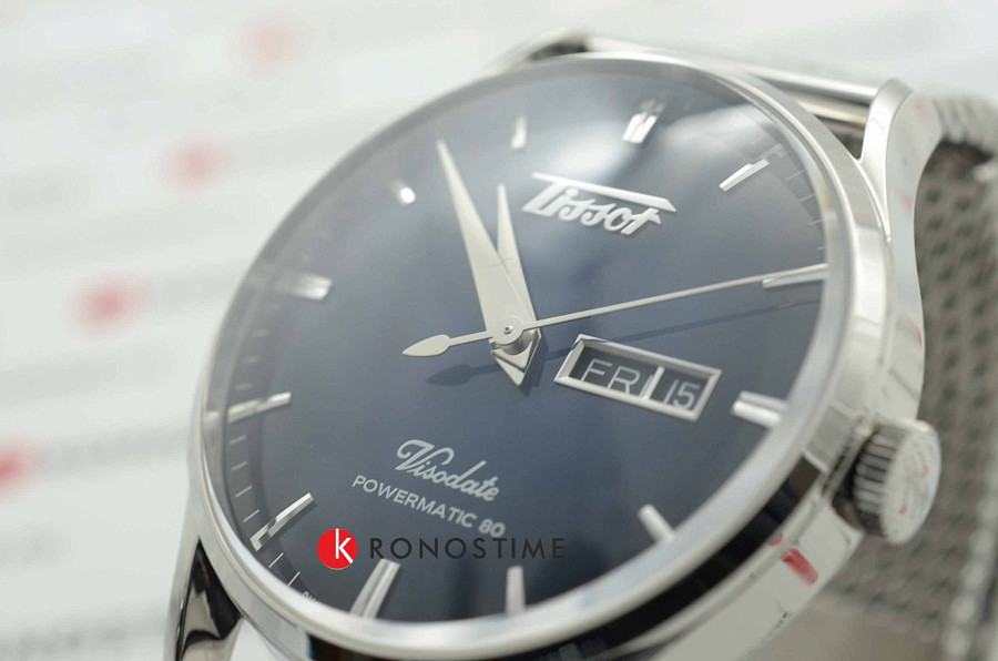 Часы Tissot Heritage Visodate Powermatic 80 T118.430.11.041.00 — артикул T1184301104100, мужские