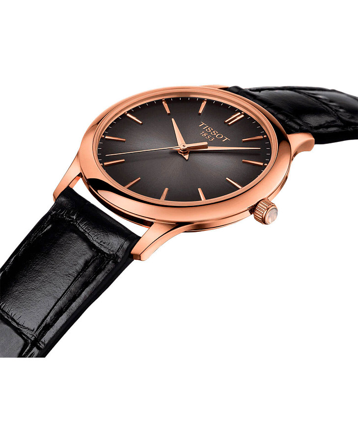 Часы Tissot Excellence Lady 18K Gold T926.210.76.061.00 — кварцевые, золото металл