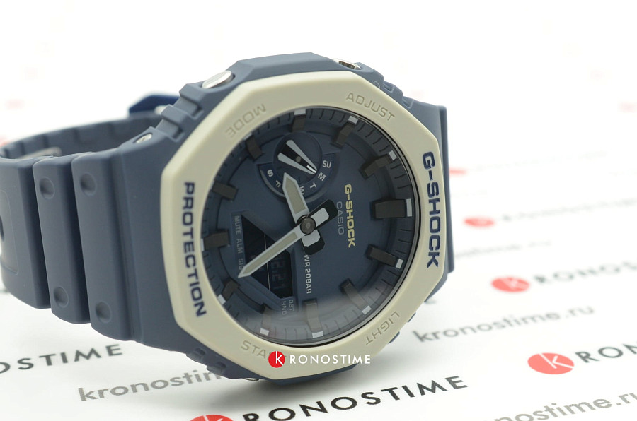 Часы Casio G-Shock GA-2110ET-2A — электронные, карбон пластик