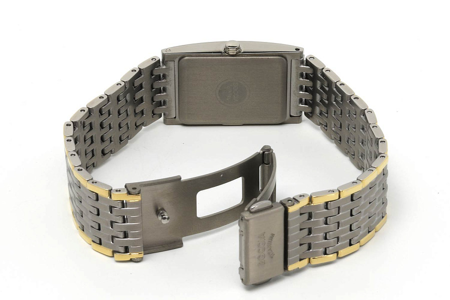 Часы Boccia Rectangular Titanium 3212-09 — женские, двухцветный