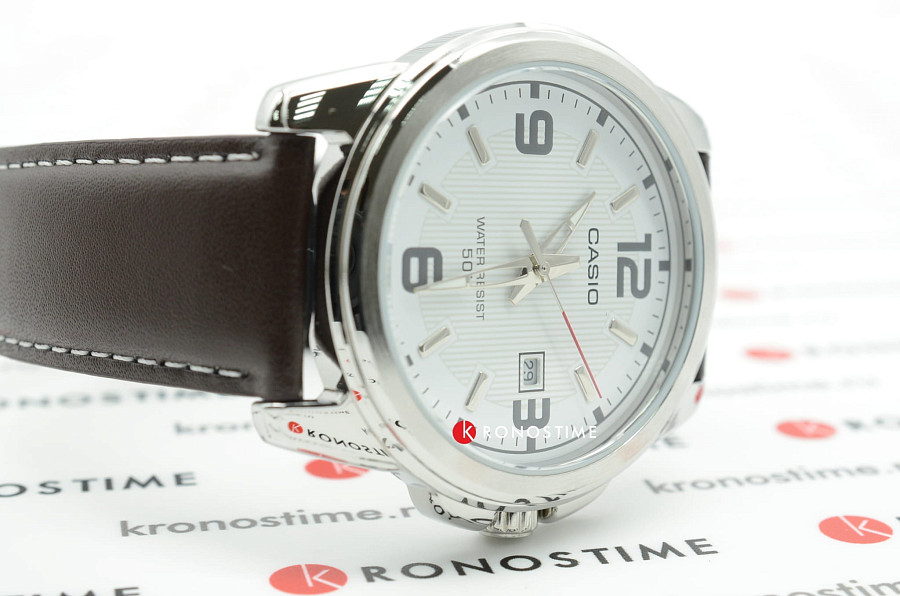 Часы Casio Collection MTP-1314L-7AVDF (MTP-1314L-7A) — кварцевые, металл латунь