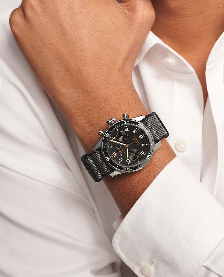 Часы Longines Spirit L3.821.1.53.2 — Швейцария, механические