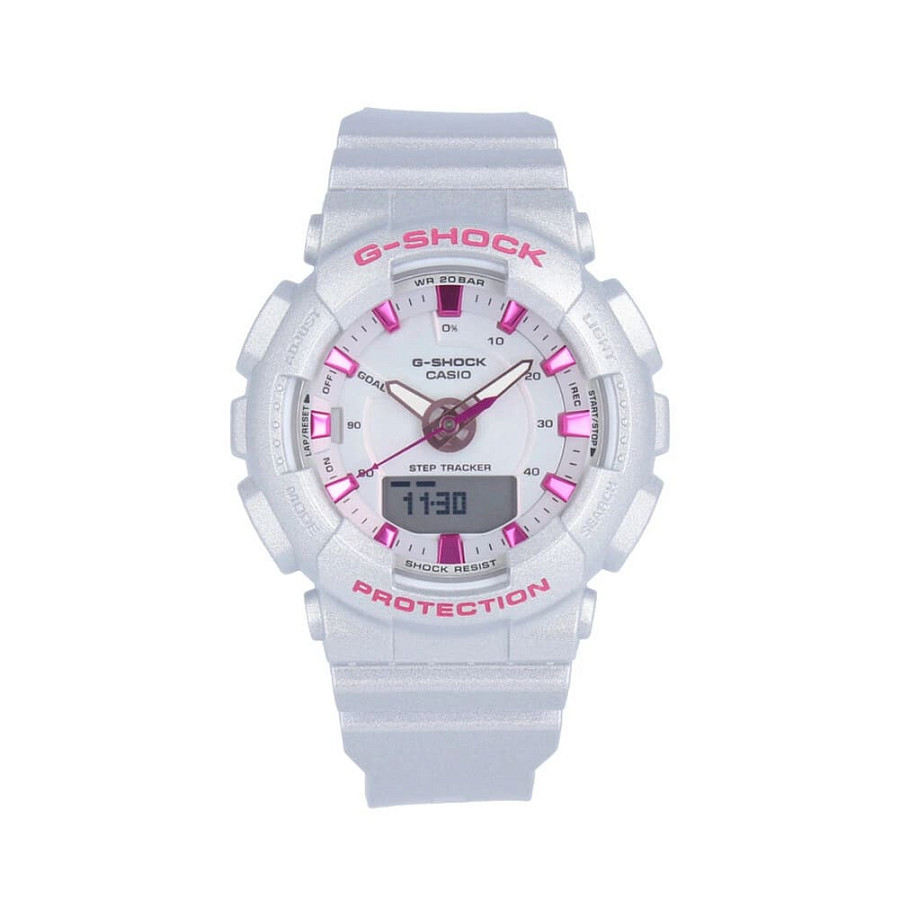 Часы Casio G-Shock GMA-S130NP-8A — женские, пластик