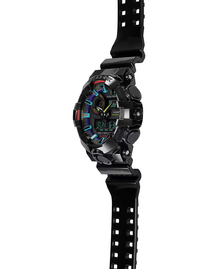 Часы Casio G-Shock GA-700RGB-1ADR (GA-700RGB-1a) — Япония, электронные