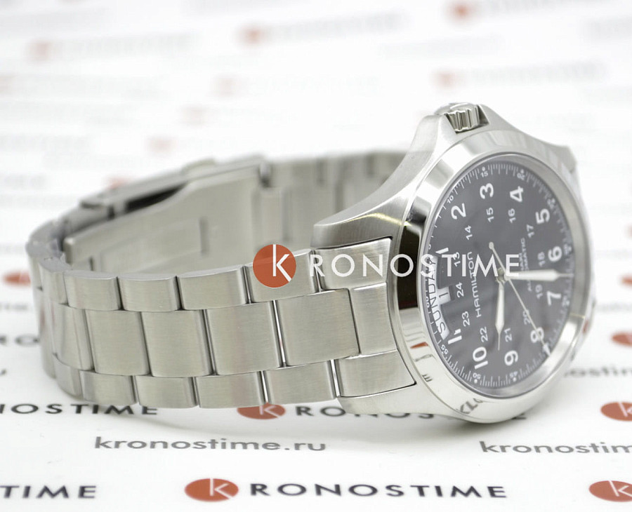 Часы Hamilton Khaki Field King Auto H64455133 — мужские, механические