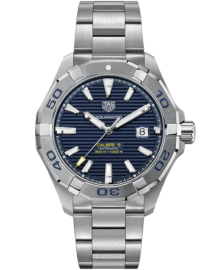 Часы TAG Heuer Aquaracer WAY2012.BA0927 — мужские, синий