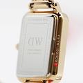 Шведские наручные часы Daniel Wellington Quadro Pressed Melrose DW00100431, фото 13