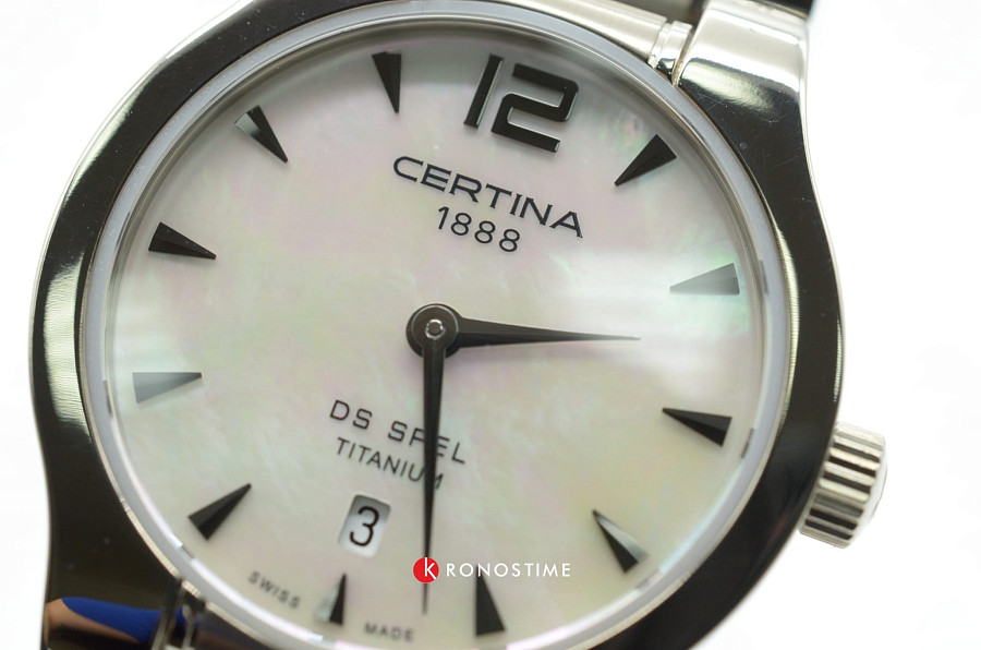 Часы Certina Lady Round C012.209.44.117.00 — металл титан, Швейцария