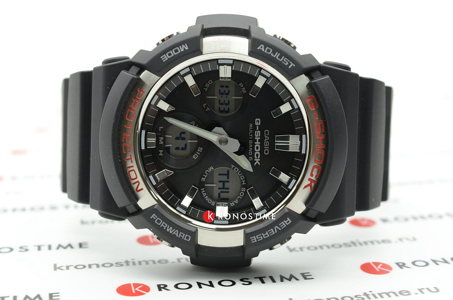 Часы Casio G-Shock GAW-100-1A — серый, электронные
