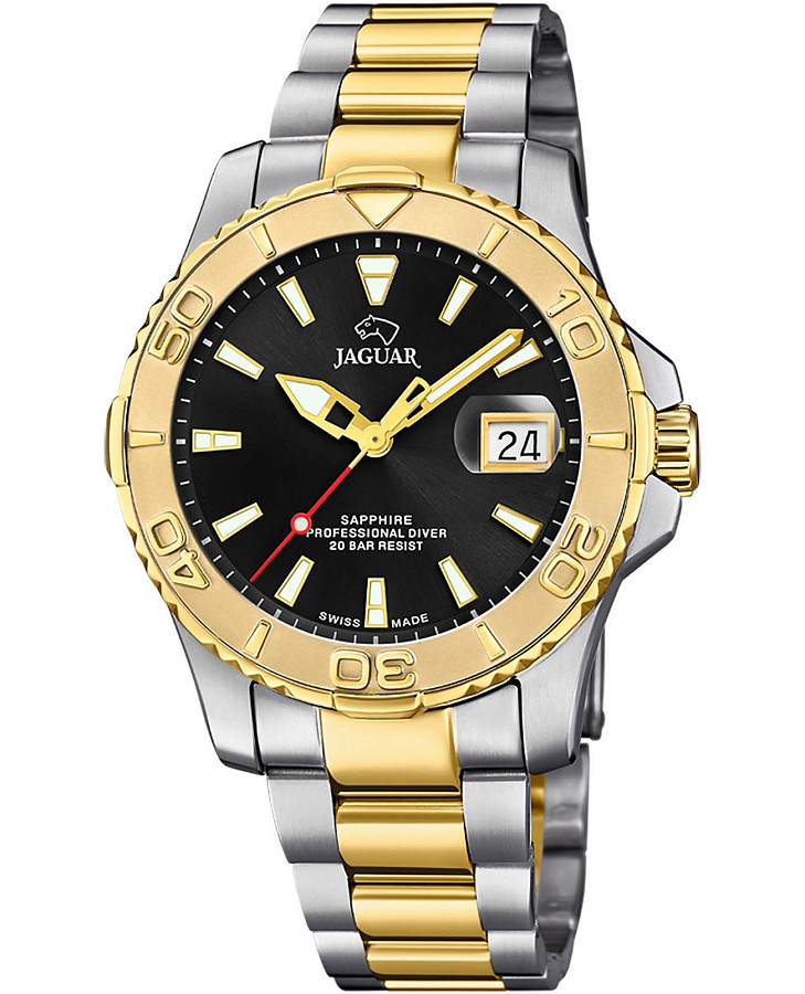 Часы Jaguar Couple Diver J970/3 — мужские, черный
