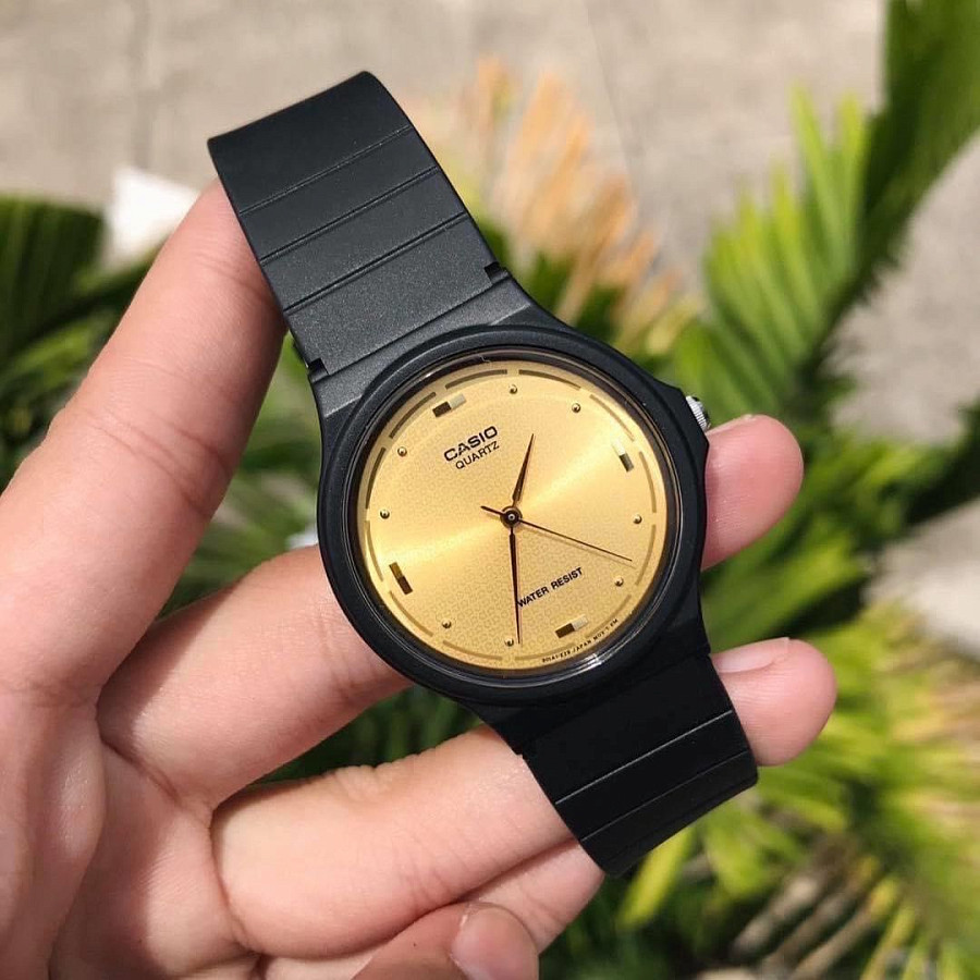 Часы Casio Collection MQ-76-9ALDF (MQ-76-9AL) — золотистый, пластик