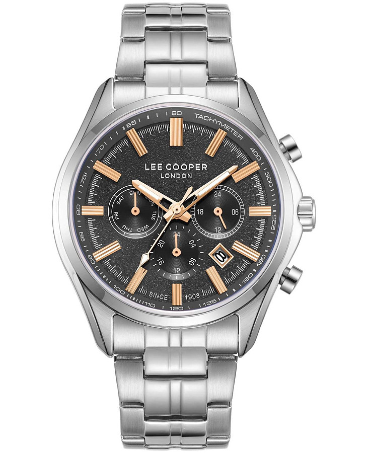 Часы Lee Cooper LC08199.360 — мужские, серый