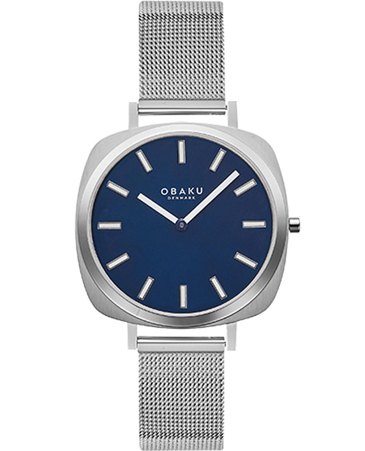 Часы Obaku Mesh V296LXCLMC — женские, синий