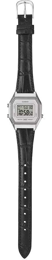 Часы Casio Vintage LA680WEL-1 — пластик металл сталь, Япония