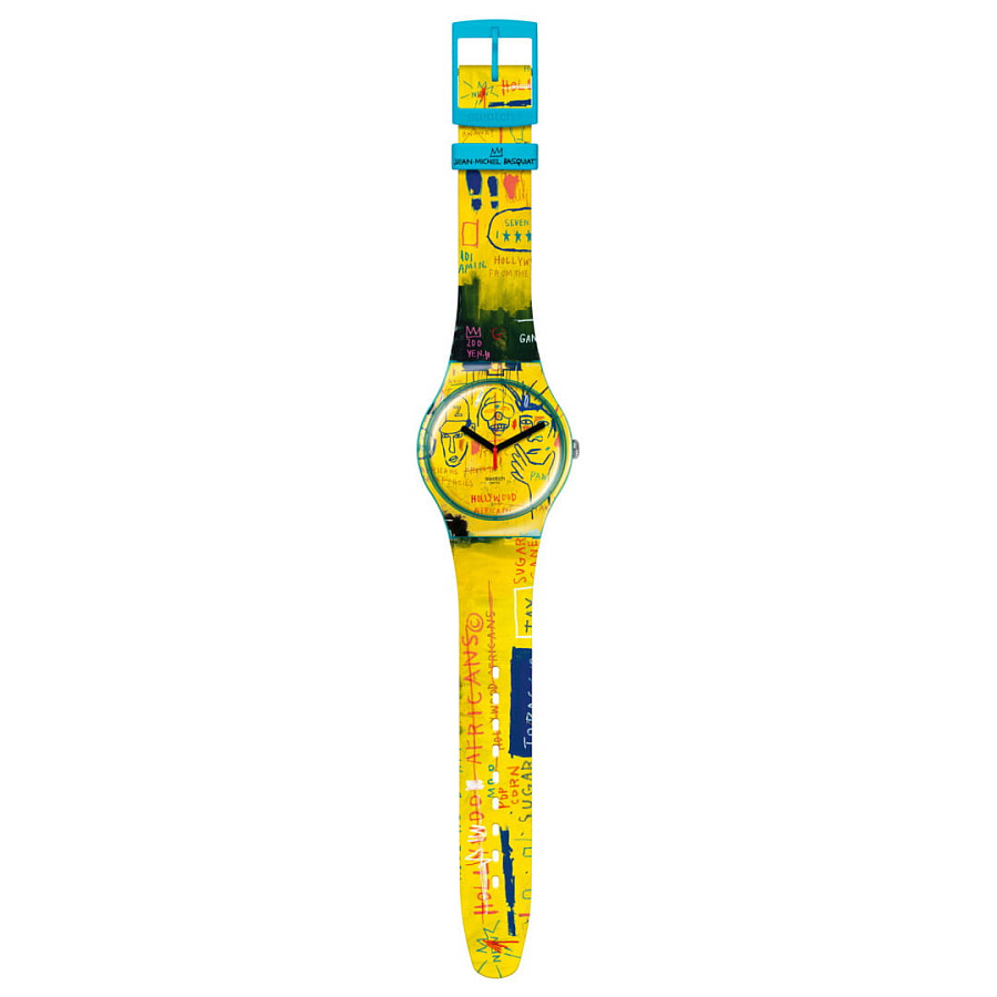 Часы Swatch New Gent SUOZ354 — кварцевые, пластик