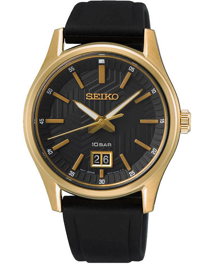 Часы Seiko Discover More SUR560P1 — мужские, черный