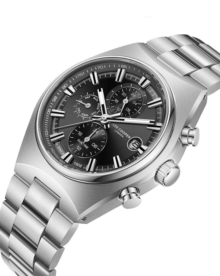 Часы Lee Cooper LC08214.350 — кварцевые, металл сталь