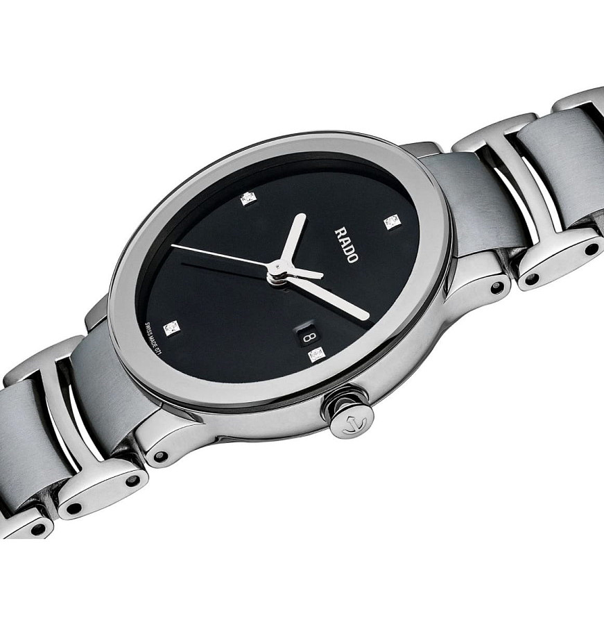 Часы Rado Centrix Diamonds R30928713 — сталь металл, Швейцария