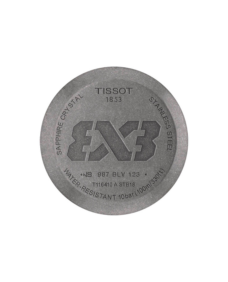 Часы Tissot Gent XL 3X3 Street Basketball T116.410.36.067.00 — кварцевые, Швейцария, мужские