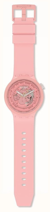 Часы Swatch Big Bold Bioceramic Lacquered SB03P100 — кварцевые, биокерамика