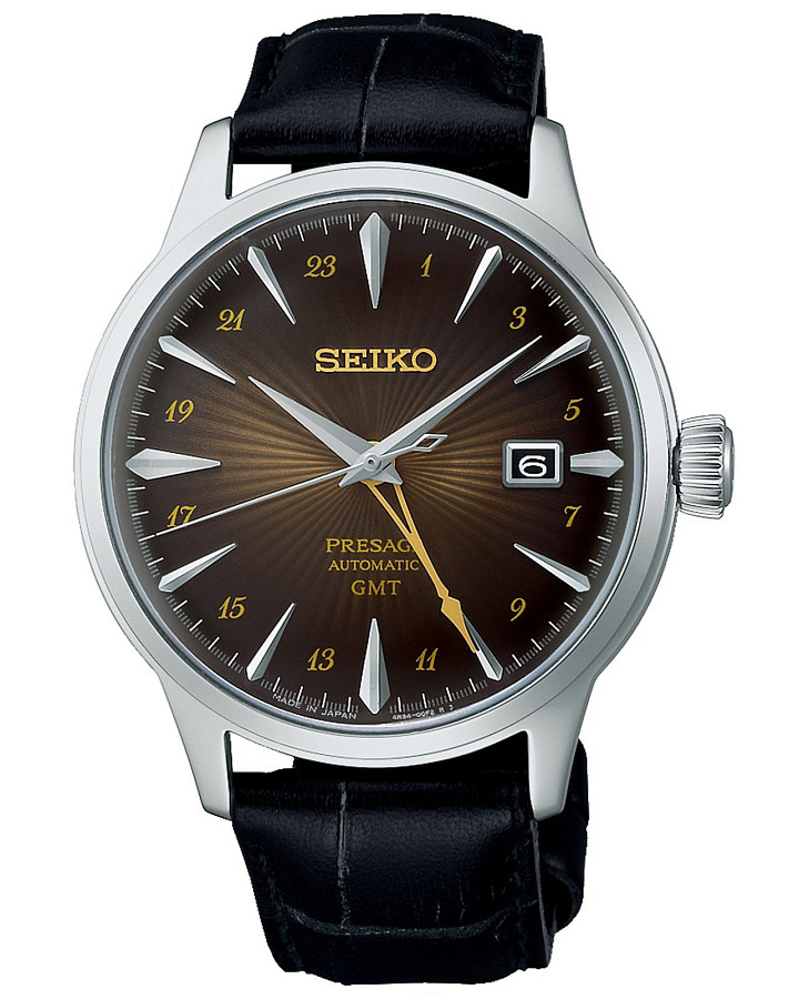 Часы Seiko Presage Cocktail Time SSK039 — мужские, коричневый