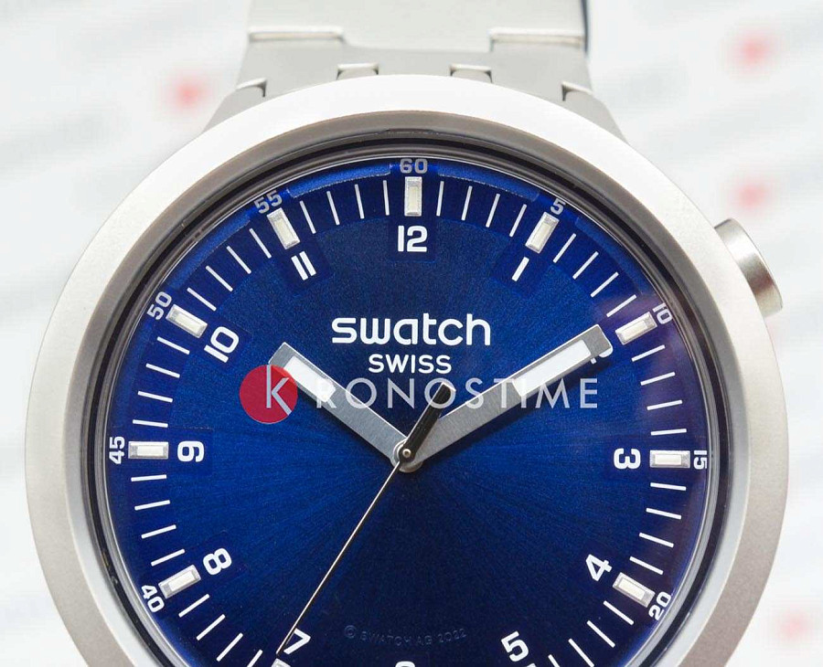 Часы Swatch Big Bold Irony Standard SB07S102G — сталь металл, Швейцария