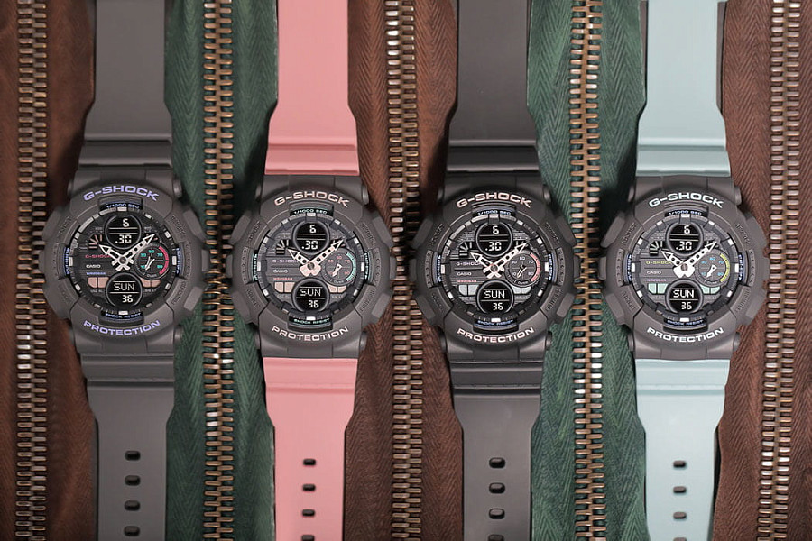 Часы Casio G-Shock GMA-S140-2A — пластик, женские