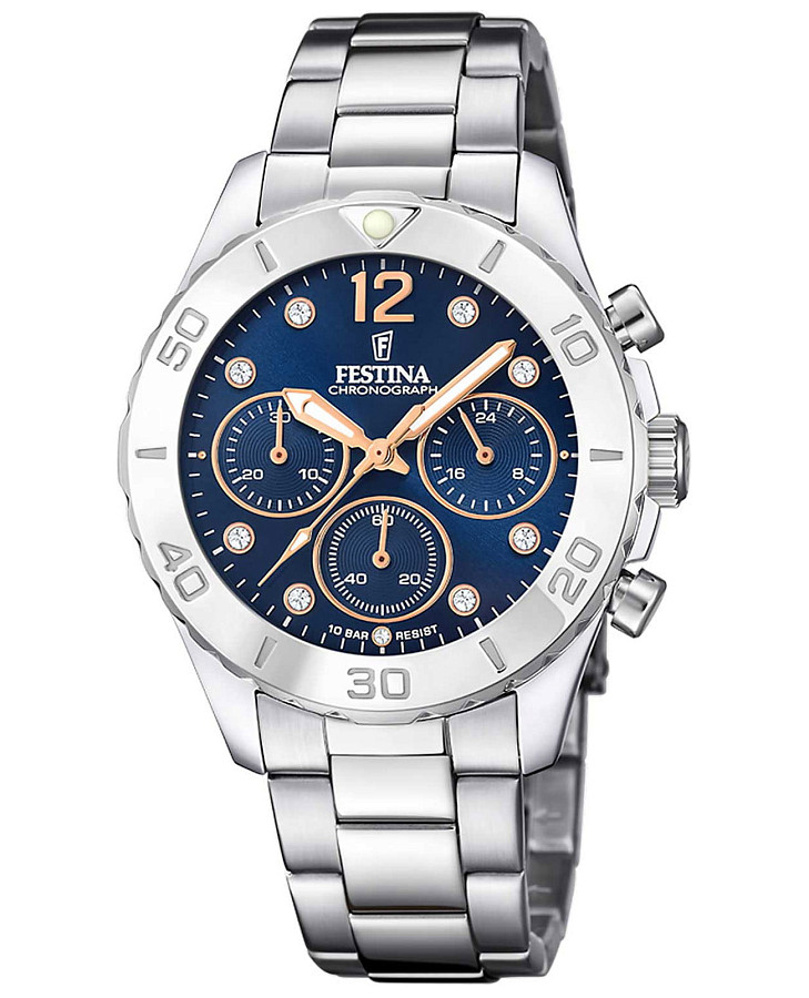 Часы Festina Boyfriend F20603/3 — женские, синий
