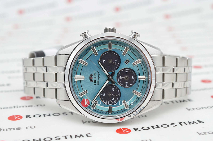 Часы Orient Chronograph RA-TX0304L (RN-TX0304L) — кварцевые, сталь металл