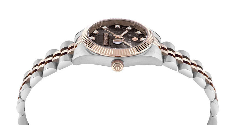 Часы Philipp Plein Date Superlative PWNFA0625 — кварцевые, сталь металл